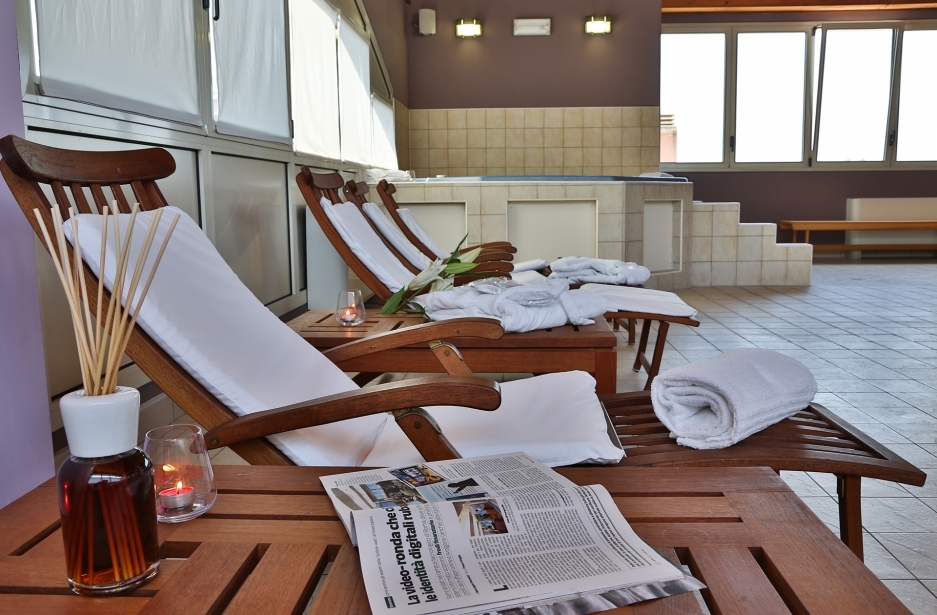 Relax yourself in the wellness area of BW Classic Hotel