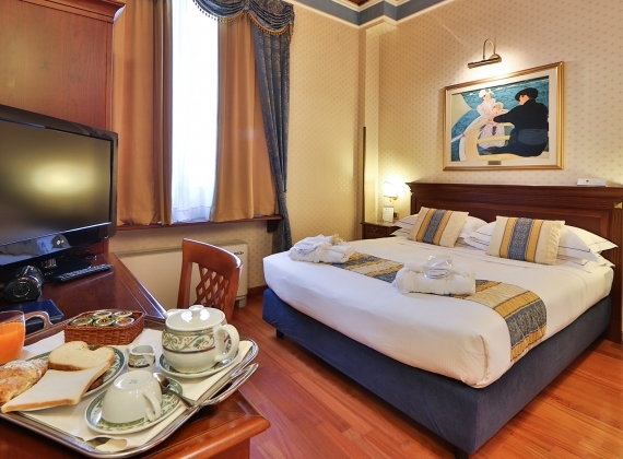 Comfort e servizi nelle camere di BW Classic Hotel