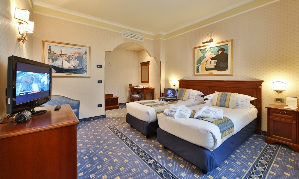 Il BW Classic Hotel propone ampie e accoglienti camere